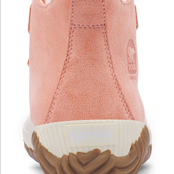 Sorel Out N About Leather Boot Tonic & Melon 6.5 - Picture 6 of 12